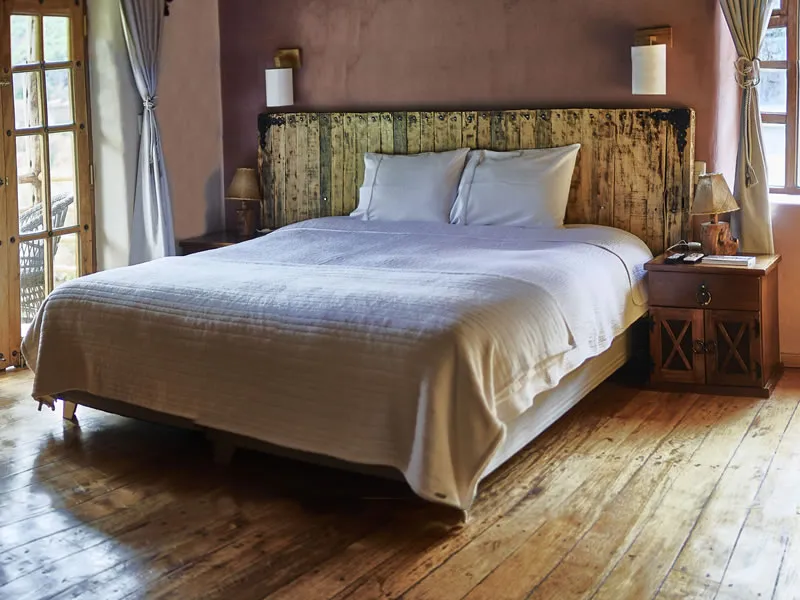Interior del lodge