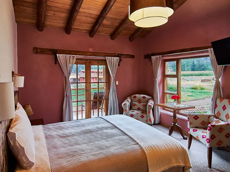 Interior del lodge
